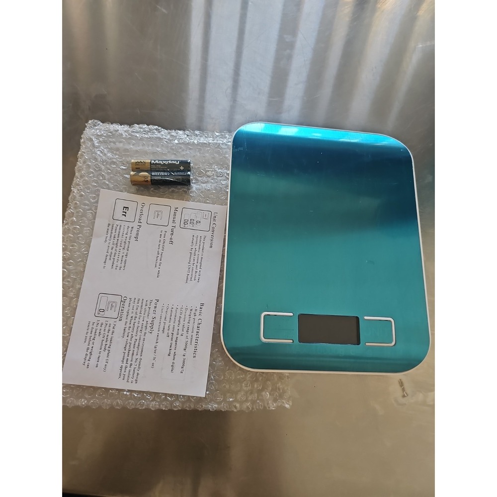 Food Kitchen Scale, Digital Grams and Ounces for Weight Loss, Baking, C - Picture 11 of 11